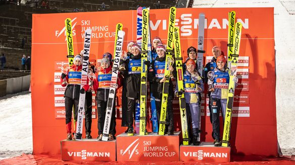 Norwegian Mixed Team on top in Willingen