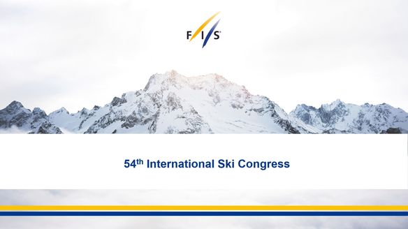 Decisions of the 54th International Ski Congress