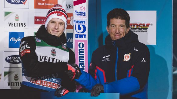 Granerud with strong start in Oberstdorf