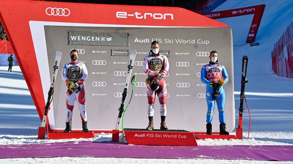 Kriechmayr wins Wengen downhill