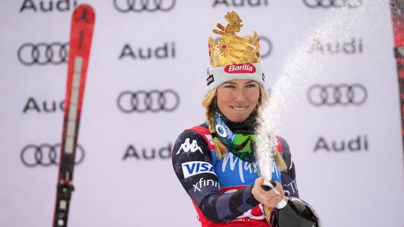 Mikaela Shiffrin wins record 83rd World Cup race