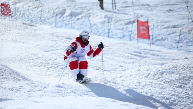 Philippe Marquis competing at 2017 World Championships in Sierra Nevada © Agence Zoom