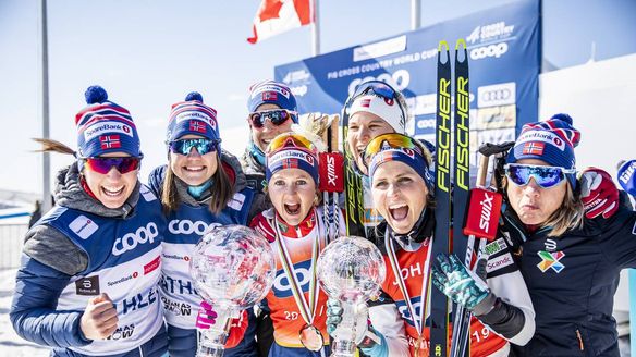 Ingvild Flugstad Østberg wins crystal overall World Cup globe