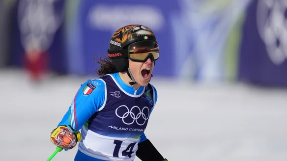 Brignone gets second Olympic gold in incredible Giant Slalom	