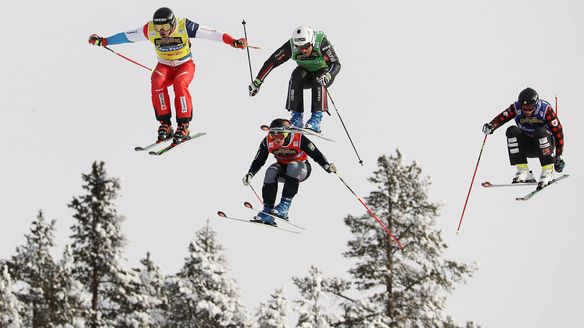 Idre Fjall ski cross World Cup 2017 race #2