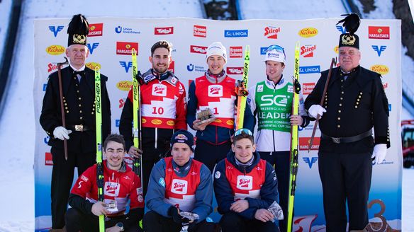 COC: Seidl wins, Skoglund skis from 39th to podium