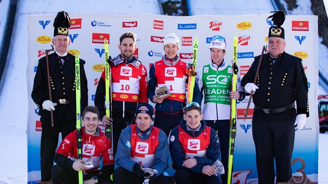 The mens top 6 of the COC in Eisenerz (c) Flawia Krawczyk