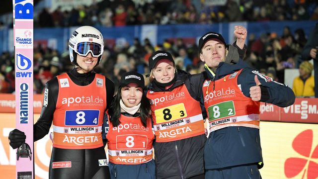 Forfang, Bjoerseth, Kvandal, Sundal (left to right) - ©Reichert/NordicFocus