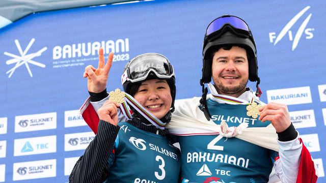 Tsubaki Miki and Oskar Kwiatkowski claim PGS World Championship titles © Miha Matavz/FIS