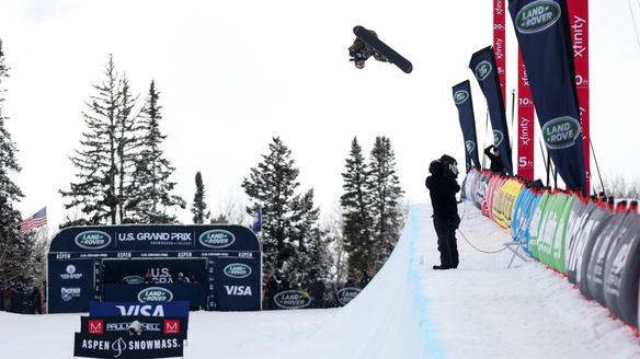 Halfpipe World Cup Aspen at the Land Rover US Grand Prix