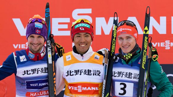 Home victory for Akito Watabe in Hakuba