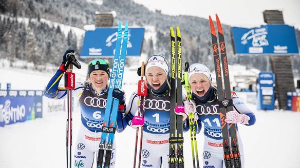 Sweden takes the stage at Sprint C in Val di Fiemme