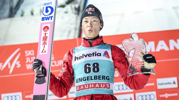 Engelberg: Ryoyu Kobayashi ahead of Karl Geiger