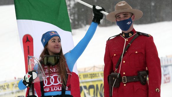 Sofia Goggia wins 6th World Cup downhill in row