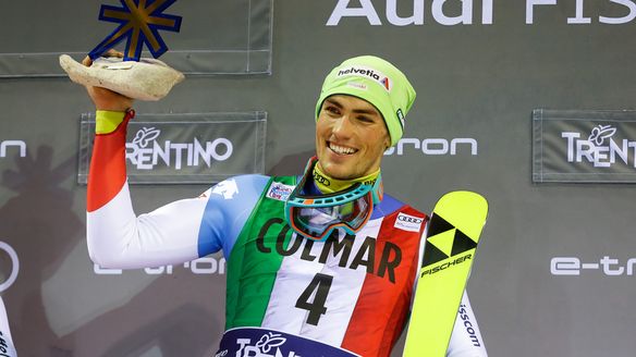 Daniel Yule skis to first victory in career in Madonna di Campiglio