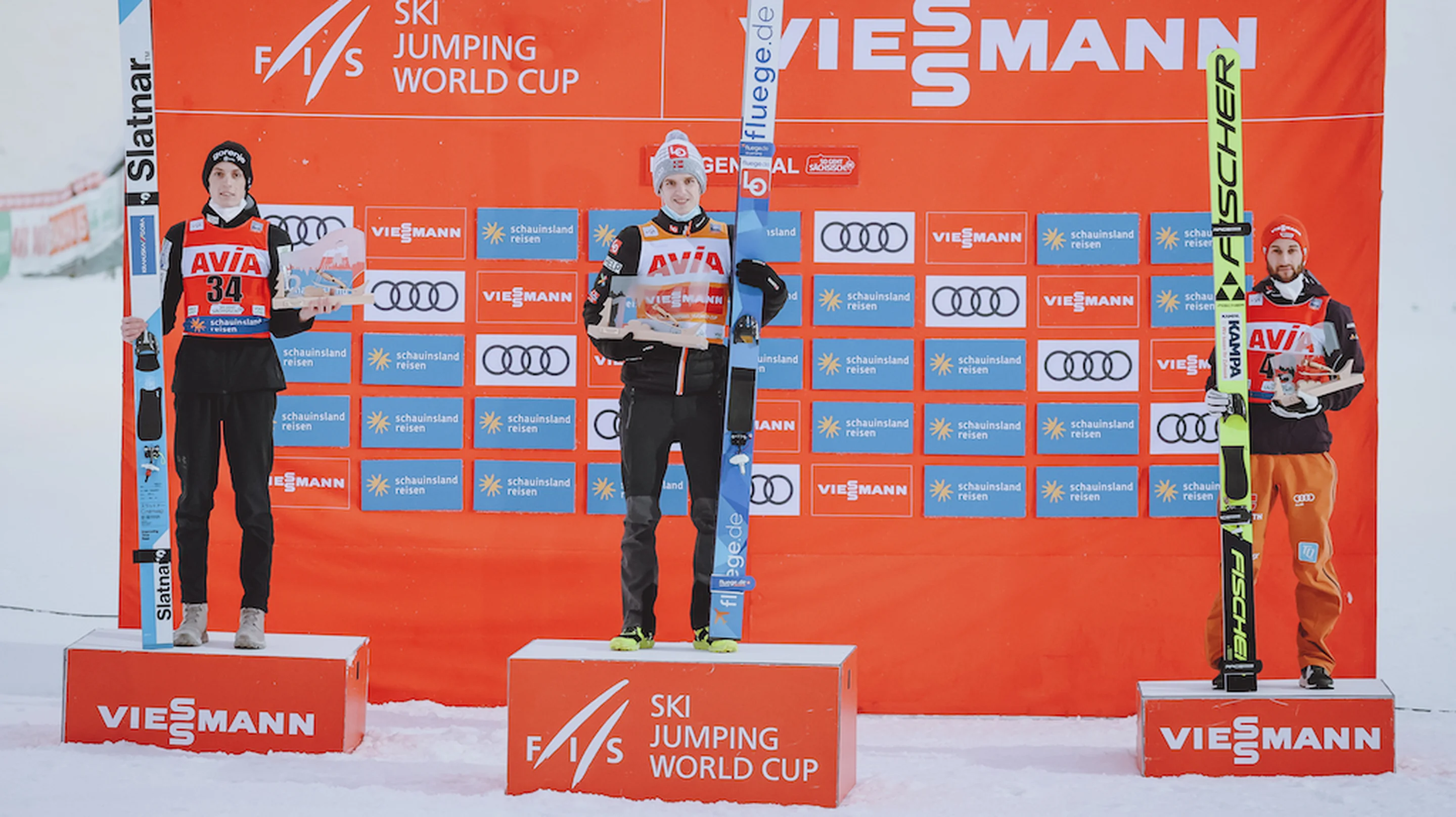 Bor Pavlovcic, Halvor Egner Granerud, Markus Eisenbichler