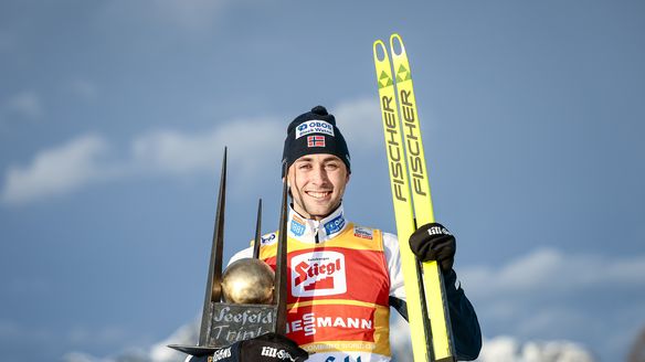Seefeld (AUT): Riiber claims 3rd TRIPLE title