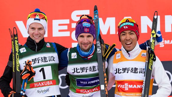 Jan Schmid takes his revenge in Hakuba