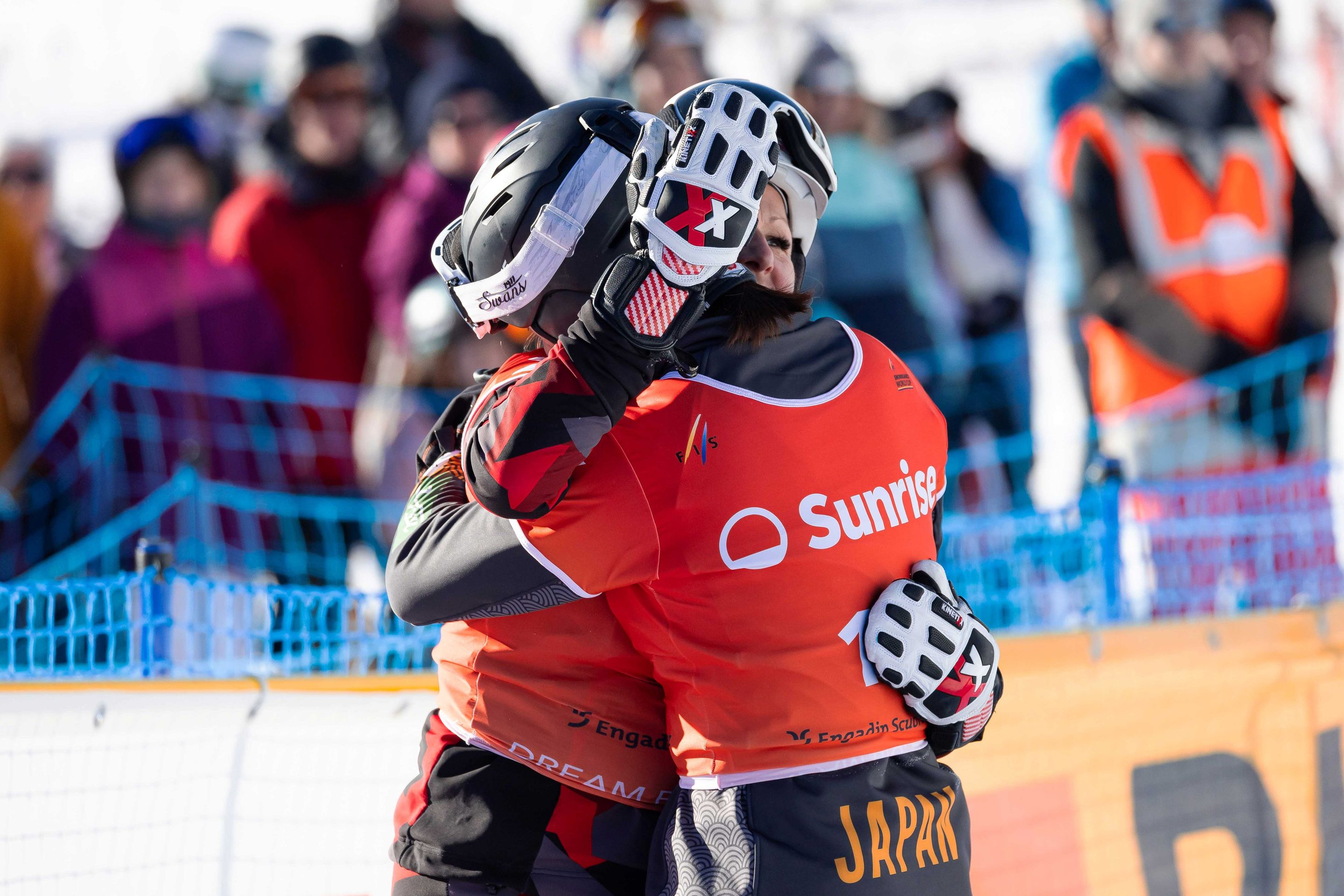 50-year-old Claudia Riegler (AUT, left) has won three times at  Bad Gastein © Miha Matavz/FIS