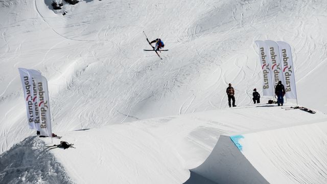 Action from last season's Silvaplana slopestyle World Cup © Kielpinski/FIS Freeski