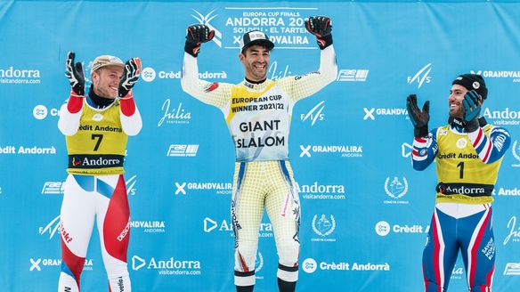 European Cup Finals: Men's giant slalom in Grandvalira (AND)