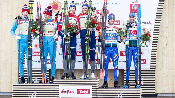 Iversen & Klæbo World Champion in team sprint