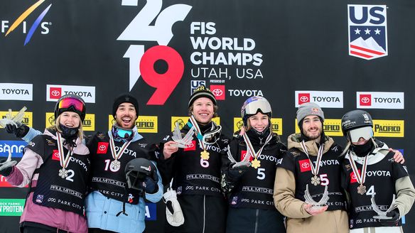 Sildaru and Blunck storm to Utah 2019 World Champs halfpipe gold