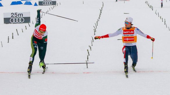 Riiber continues quest for crystal globe with win in Klingenthal