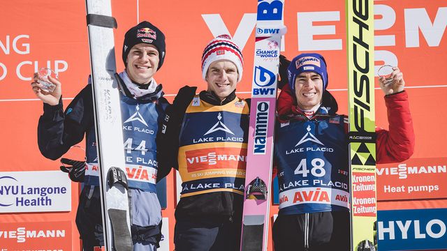 Andreas Wellinger, Halvor Egner Granerud, Stefan Kraft