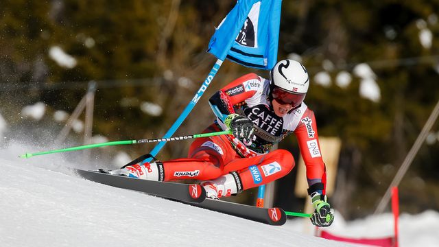 ARE, SWEDEN - MARCH 17: Henrik Kristoffersen of Norway competes during the Audi FIS Alpine Ski World Cup Finals Men's Giant Slalom on March 17, 2018 in Are, Sweden. (Photo by Alexis Boichard/Agence Zoom)