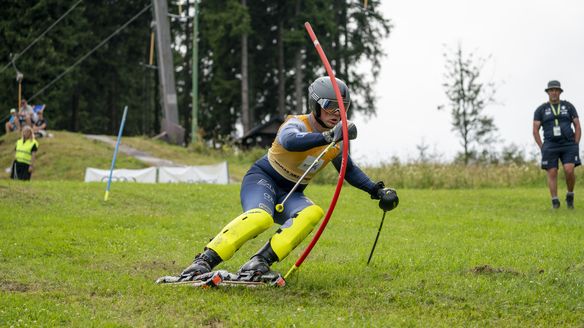 Andrea Iori's hat-trick highlights successful FIS Grass Skiing Junior World Championships 2024 in Orlicke Zahori