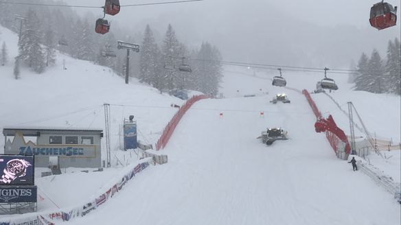 Second Zauchensee training cancelled, downhill still on schedule for Saturday