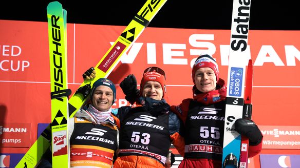 Schmid ends victory drought with Mass Start win in Otepää