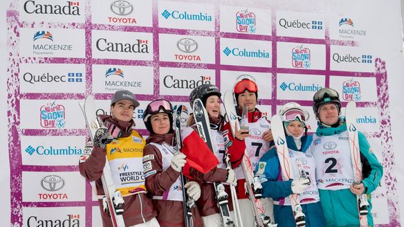 Tremblant moguls World Cup 2018