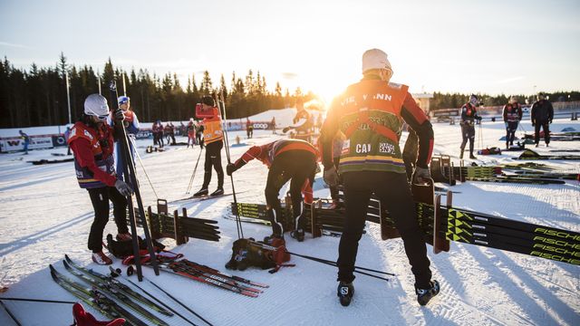 Team CAN preparing at World Cup Lillehammer 2017