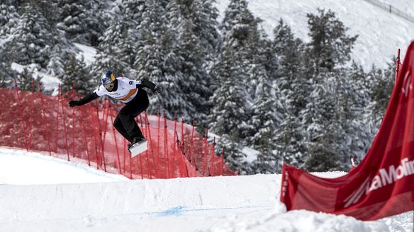 Pullin and Bankes top qualifiers in La Molina