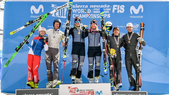 Double ski cross gold for Sweden in Sierra Nevada
