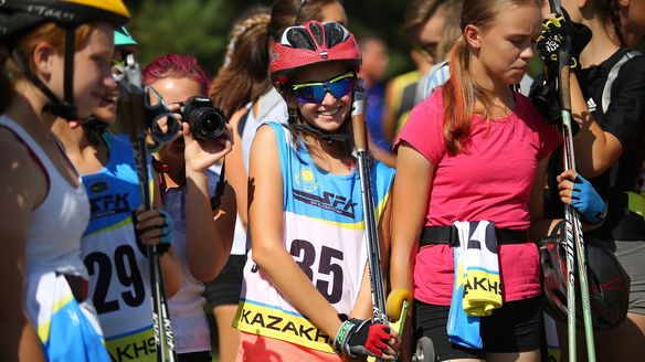 Astana roller skiing open attracts more than 200 athletes