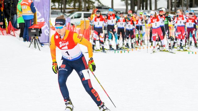 Svenja Würth already tried out Nordic Combined in Eisenerz this winter © Romina Eggert