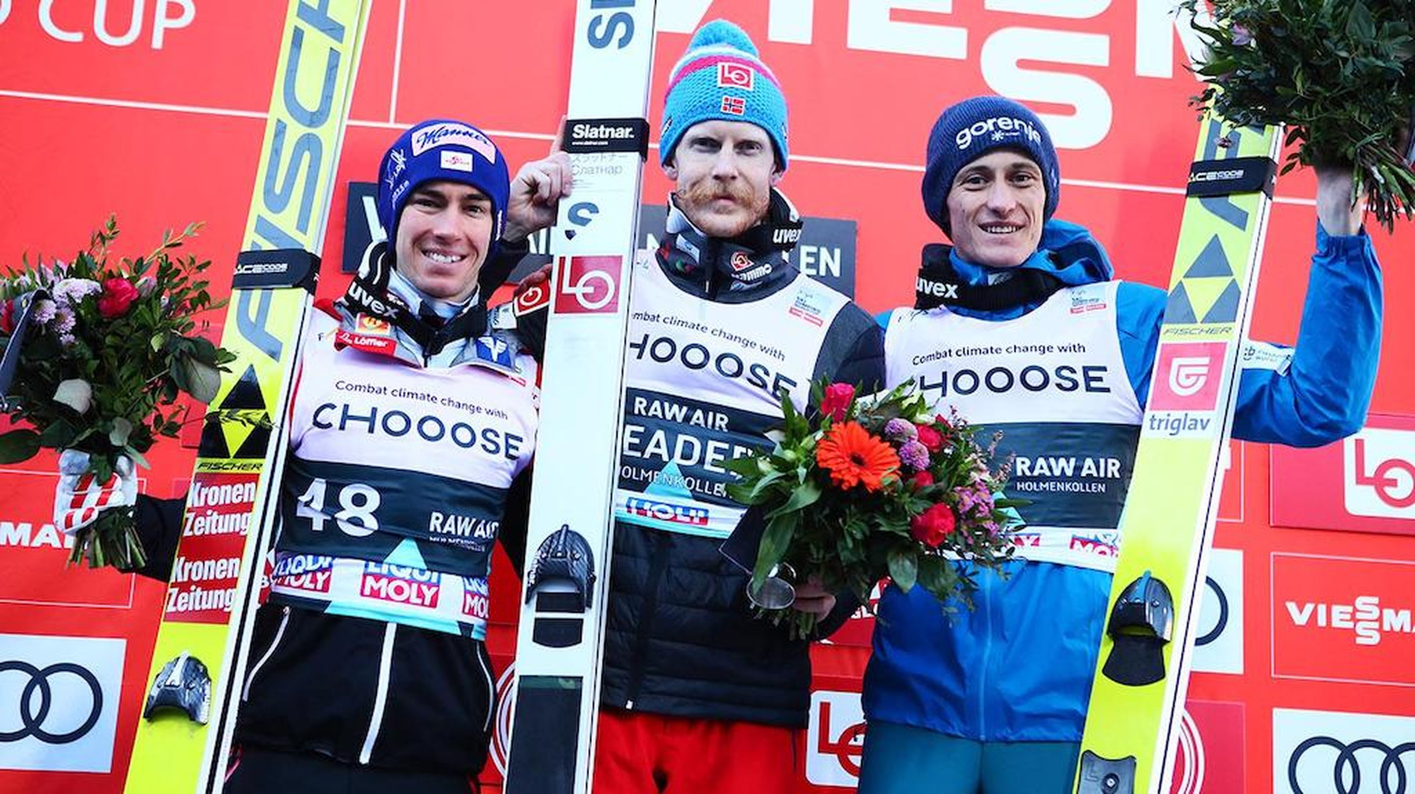 Stefan Kraft, Robert Johansson, Peter Prevc