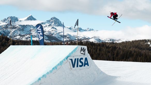 Swiss stars shine in Mammoth Mountain slopestyle