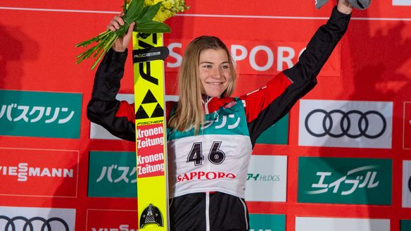 Marita Kramer surprising winner in Sapporo