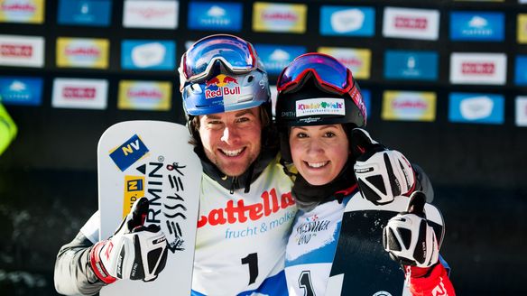 Ulbing and Karl triumph in season's first parallel slalom team event