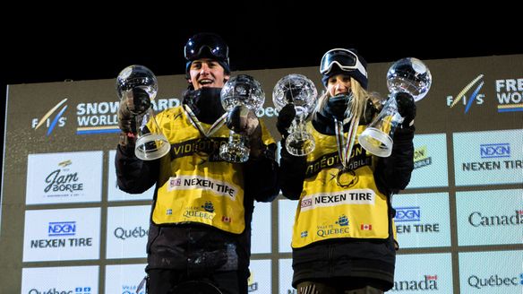 Gasser and McMorris top Quebec City big air and win World Cup as well as Super Series titles