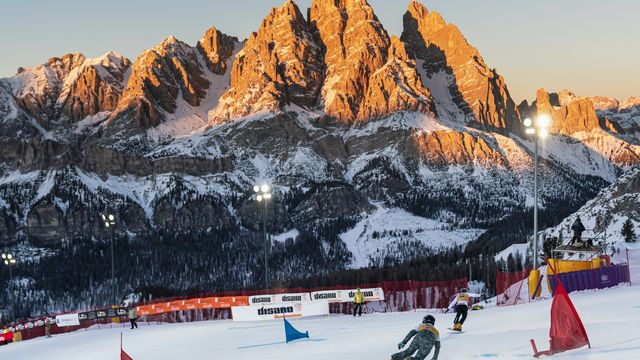 Cortina d'Ampezzo (ITA), the third stop in the 2023 FIS Snowboard Alpine World Cup season