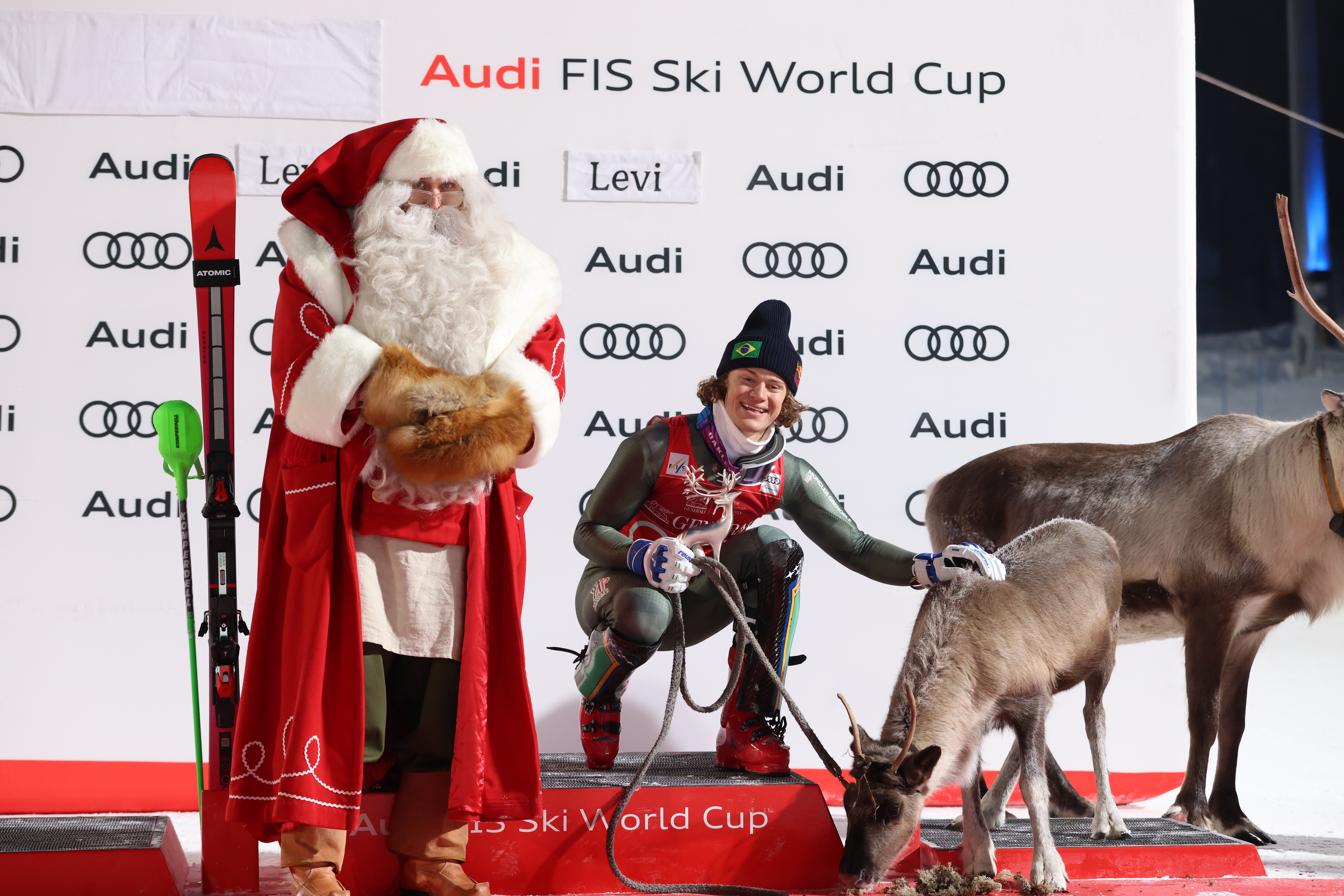 FIS | ‘Vamos Brasil’: Pinheiro Braathen claims historic World Cup win