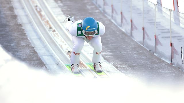 Thomas Rettenegger is currently the Best Jumper of the season (c) Action Press / nocogirls