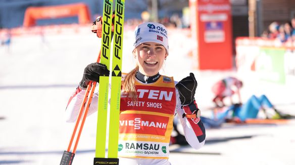 Hagen wins Mass Start in Ramsau to extend overall lead