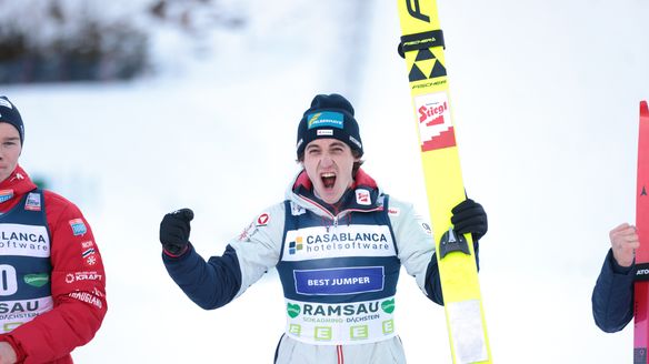 Rettenegger soars to stunning Mass Start victory in Ramsau