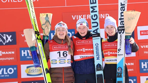 Home snow victory for Kvandal on opening day of Ski Flying weekend in Vikersund